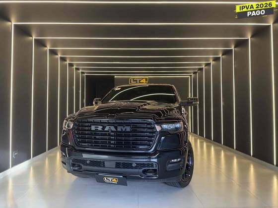 RAM 1500 3.0 HURRICANE 6 BITURBO GASOLINA LARAMIE NIGHT EDITION CD 4X4 AUTOMÁTICO RAM 1500 3.0 HURRICANE 6 BITURBO GASOLINA LARAMIE NIGHT EDITION CD 4X4 AUTOMÁTICO